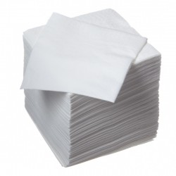 Serviette ouate blanche 2...